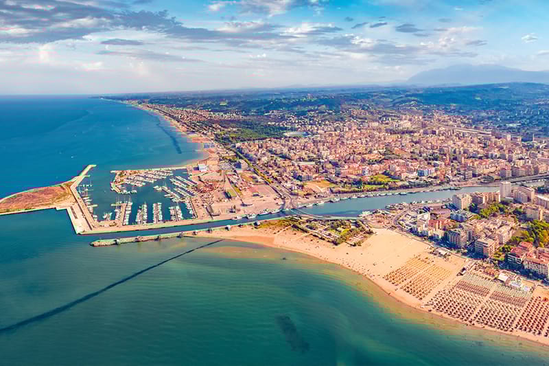 Vista panoramica di Pescara