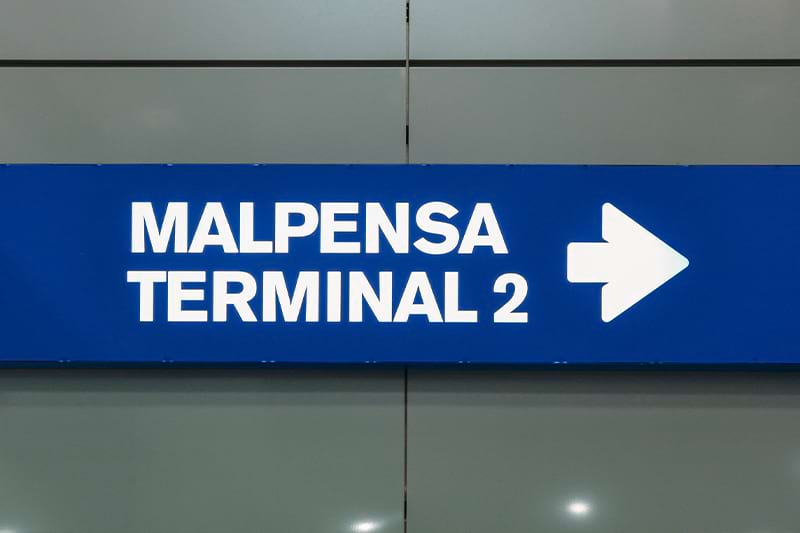 Aereo a Malpensa Terminal 2