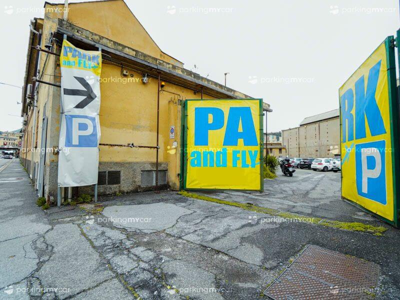 Genoa Park And Fly Scoperto - Aeroporto Genova Accesso Genoa Park And Fly Scoperto