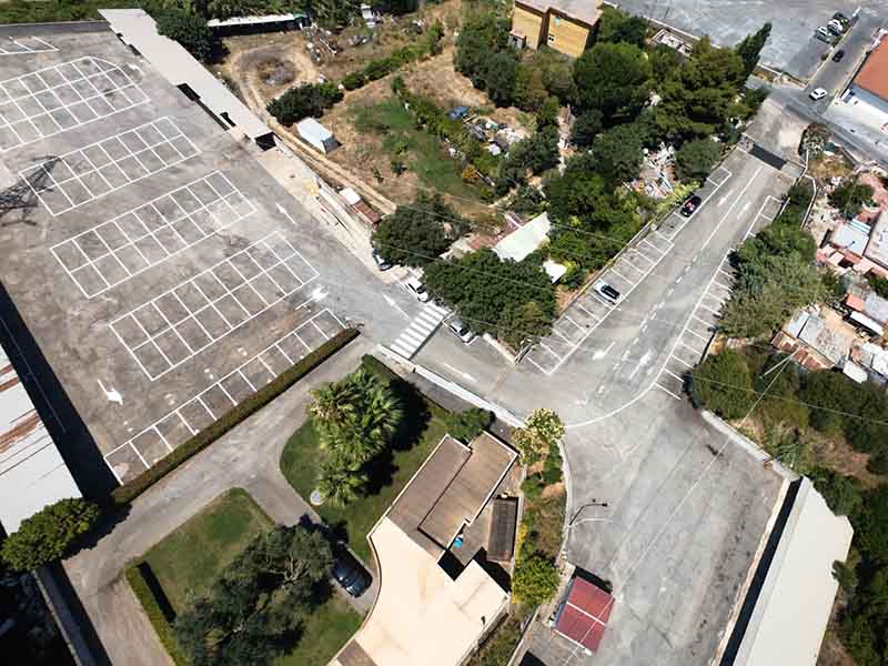 Parcheggio Civitavecchia - Porto Civitavecchia Vista dall'alto Parcheggio Civitavecchia - Porto Civitavecchia
