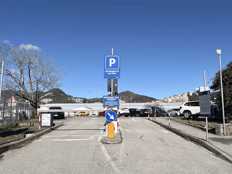Parcheggio Ufficiale Aeroporto Genova P2 Ingresso Parcheggio Ufficiale Aeroporto Genova P2