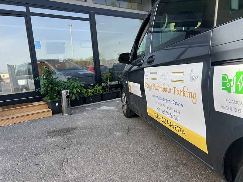 Borgo Palombaio Parking - Aeroporto Catania Navetta gratuita Borgo Palombaio Parking - Aeroporto Catania